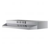 30 in. 300 CFM Ductless Range Hood, Stainless