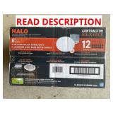 Halo 6" Slim Recessed Light Kit (12-Pack)