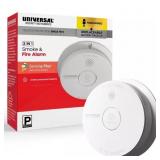 1 Lot of (3) Hardwired Smoke Detector with Battery