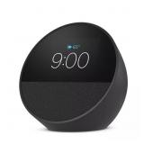 Echo Spot 2024 Smart Alarm Clock, Alexa Black