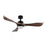 $149 52 in Modern Ceiling Fan, Remote, Walnut