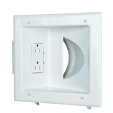 White 1-Gang 1-Decorator Wall Plate, 1-Pack