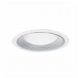 6 in. White Recessed Ceiling Light, Baffle (6-PK)
