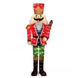 $103 5 ft 3D Nutcracker Yard Light