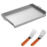 $111 Stainless Steel Griddle 32x17, Flat Top Plate