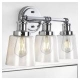 Beverly 22.5 in. 3-Light Chrome Vanity Light