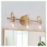 $120 Robb Modern 3-Light Gold Vanity Light