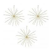 12 in Battery LED Starburst Lights (3-Pack)