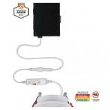 1 Lot of (3) Slim Baffle 3 in. Canless LED Recesse