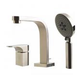 $276 Single-Handle Tub Faucet, Brushed Nickel