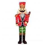 $103 5 ft 3D Nutcracker Yard Light