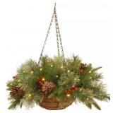 $120 National Tree Co. 20-in. Pre-Lit Pine Basket