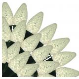 Brite Star 100 Lt LED C7 Faceted Light, WW