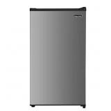 $199 3.2 cu. ft. Refrigerator in Platinum Steel