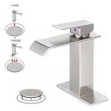 Waterfall Faucet, Brushed Nickel