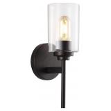 Jonathan Y Juno 13" 1-Light Sconce, ORB/Clear