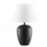 Prestwick 23.75" Black Ceramic Table Lamp