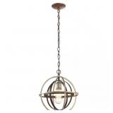Barton Bay Bronze Champagne Orb Mini Pendant