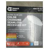 1 Lot 4-Commercial Electric Infiniedge 6" Light