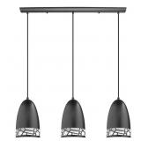 Savignano 32x72 in. 3-Light Pendant