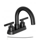 Cartway 4 in Centerset Faucet Matte Black
