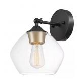 (2-PK) Harrow 1-Light Matte Black Wall Sconce