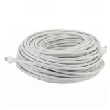 CE 150 ft. Cat 6A UTP Patch Cable White