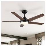 $152 48 in. Color-Changing LED Ceiling Fan