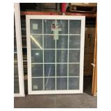 Andersen Fixed Vinyl Window W/ Grid, White
