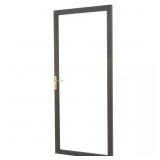 $320 36x80 Bronze Storm Door with Brass Hardware