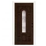 Medina Front Door, LH Inswing, Zinc Arch