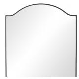 $639 Adoria Wall Mirror: Dressing/Vanity, Black