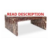 Rosa Coffee Table Rosso Levanto Marble