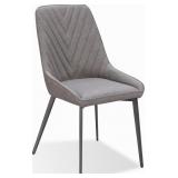 $400 Modus Metal Dining Chair, Lucia Gray
