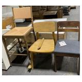 $960 1 Lot 1-Bar Stool./ 2- Dining Chair
