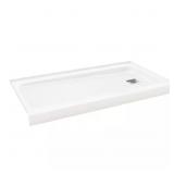 $309 ShowerCast 60x30 Shower Pan, White