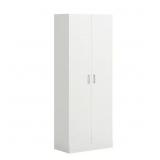 $167 White 60 in. H Accent Storage Cabinet
