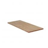 4 ft. L x 25 in. D Hevea Solid Wood Countertop