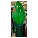 3 ft Battery Operated LED Green Yard Decoration