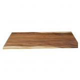 $509 Saman Butcher Block Countertop with Live Edge