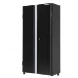 $299 RTA 24-Gauge Steel Cabinet, Black (36x72x18)
