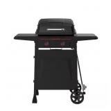 $129 Megamaster 2-Burner Propane Gas Grill Black