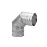 DuraVent PelletVent 90  Elbow Silver
