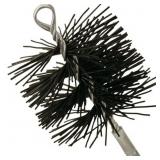 Imperial BR0181 6" Round Poly Chimney Brush