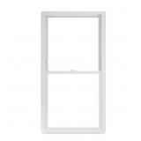 50 Series White Double Hung Window, Screen Incl