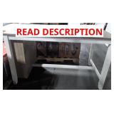 Skempton Casual White/ Brown Wood Table