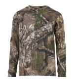 1 Lot 2-Mossy Oak Men s Long Sleeve T-Shirt M