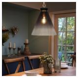 $264 Coastal 1-light Pendant with Cone Shade
