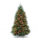 $274 7.5 ft. Pre-Lit Dunhill Fir Tree with Lights
