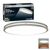 32 in. Oval Orbit LED Flush Mount Light, 3000K